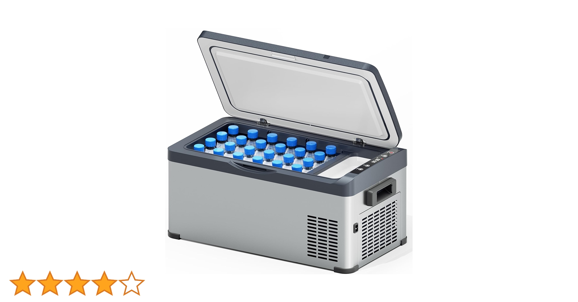 FADE ポータブル冷蔵庫 Amazon.co.jp: 車載冷蔵庫 ポータブル冷蔵庫 急速冷凍 20L -22